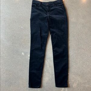 J Brand Maria High Rise Skinny Velvet Jeans